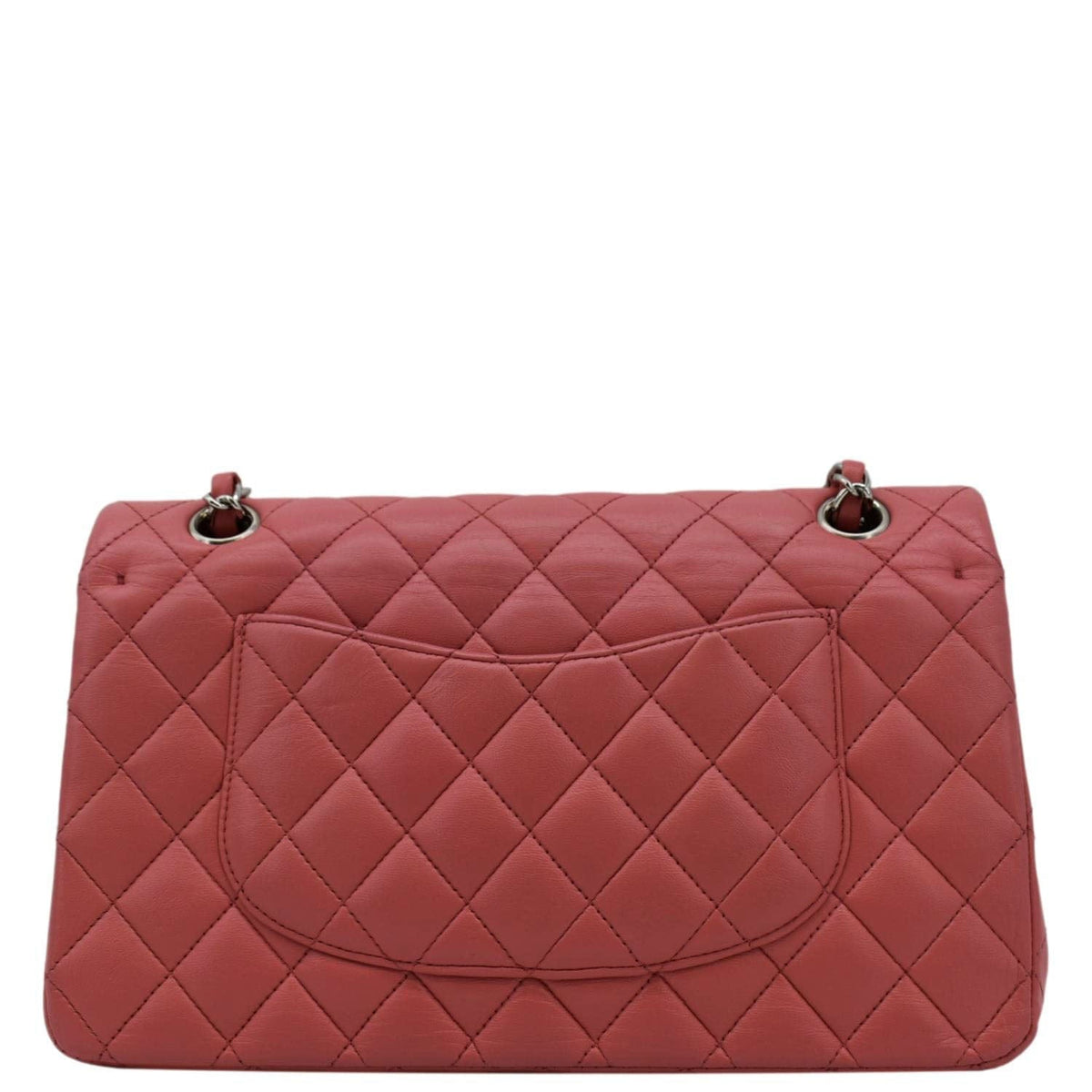 Chanel Bags Chanel Classic Double Flap Medium Quilted Leather Shoulder Bag Salmon Pink Elegant Everyday Designer Handbag