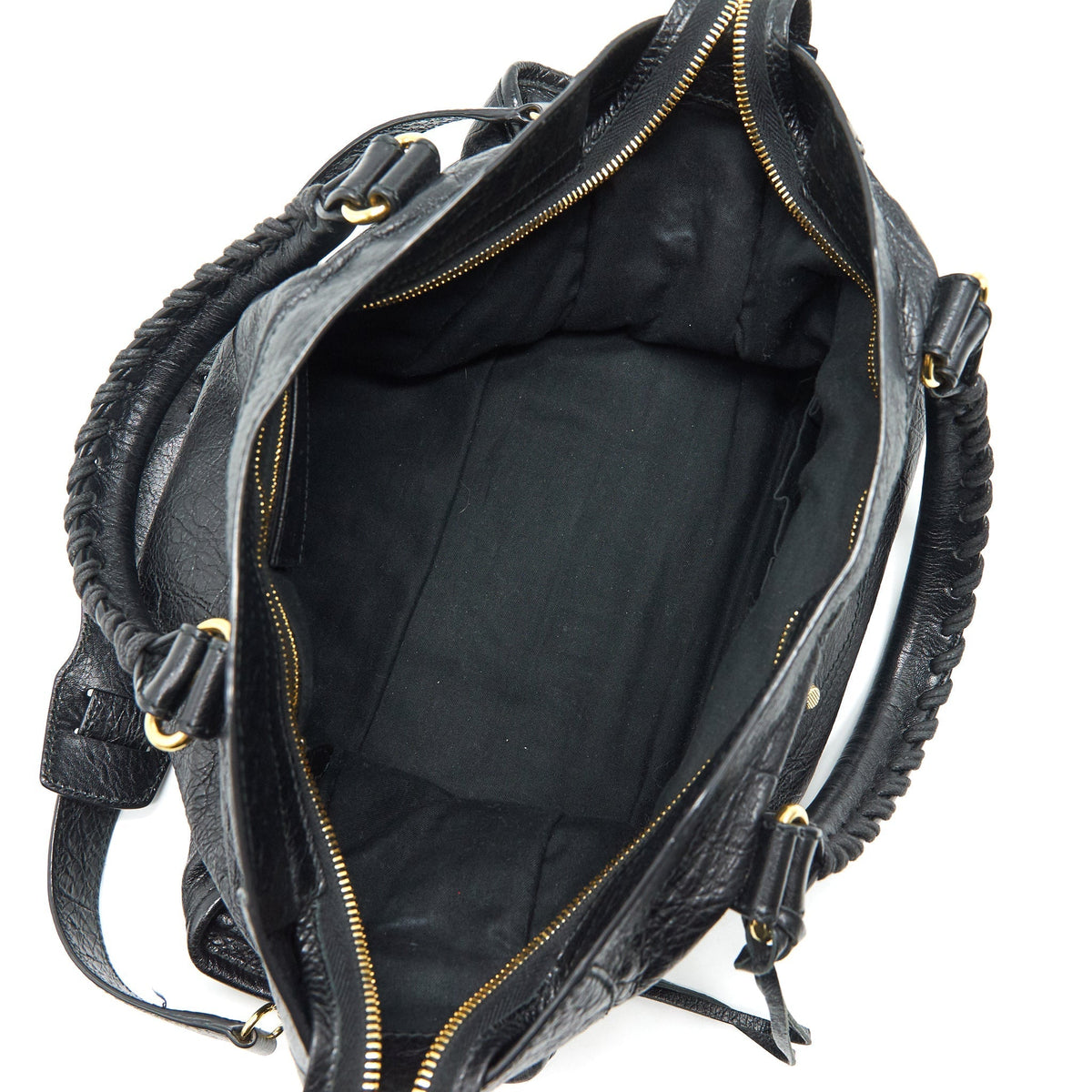 Luxar727 elegant leather Handbag top view