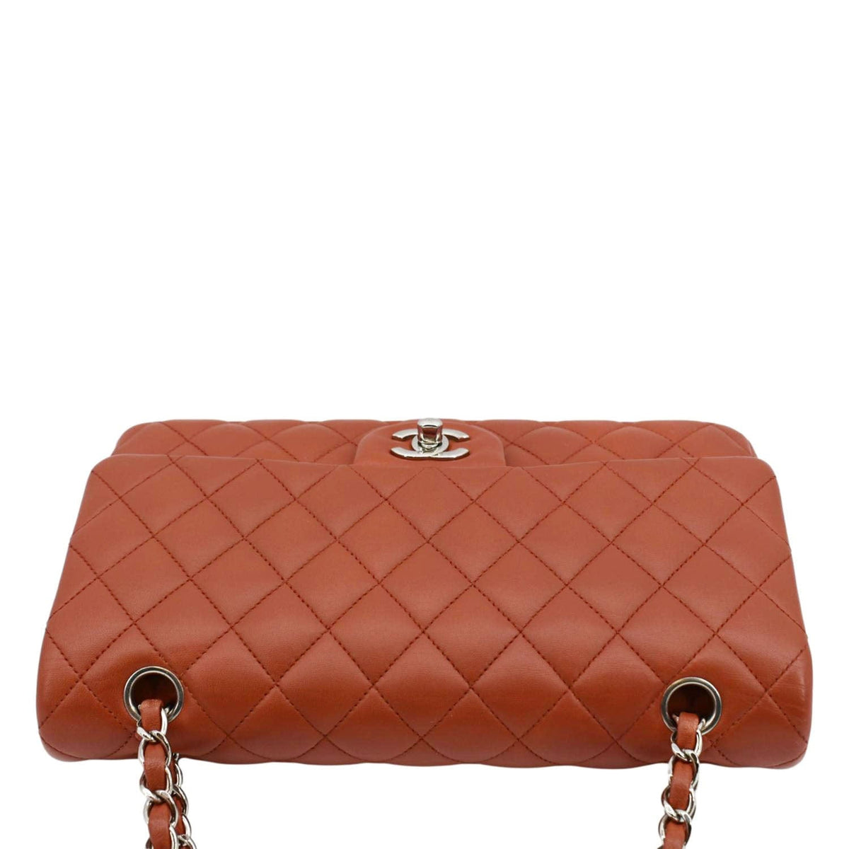 Chanel Bags Chanel Classic Medium Double Flap Quilted Leather Shoulder Bag Red Luxury Designer Leather Handbag
