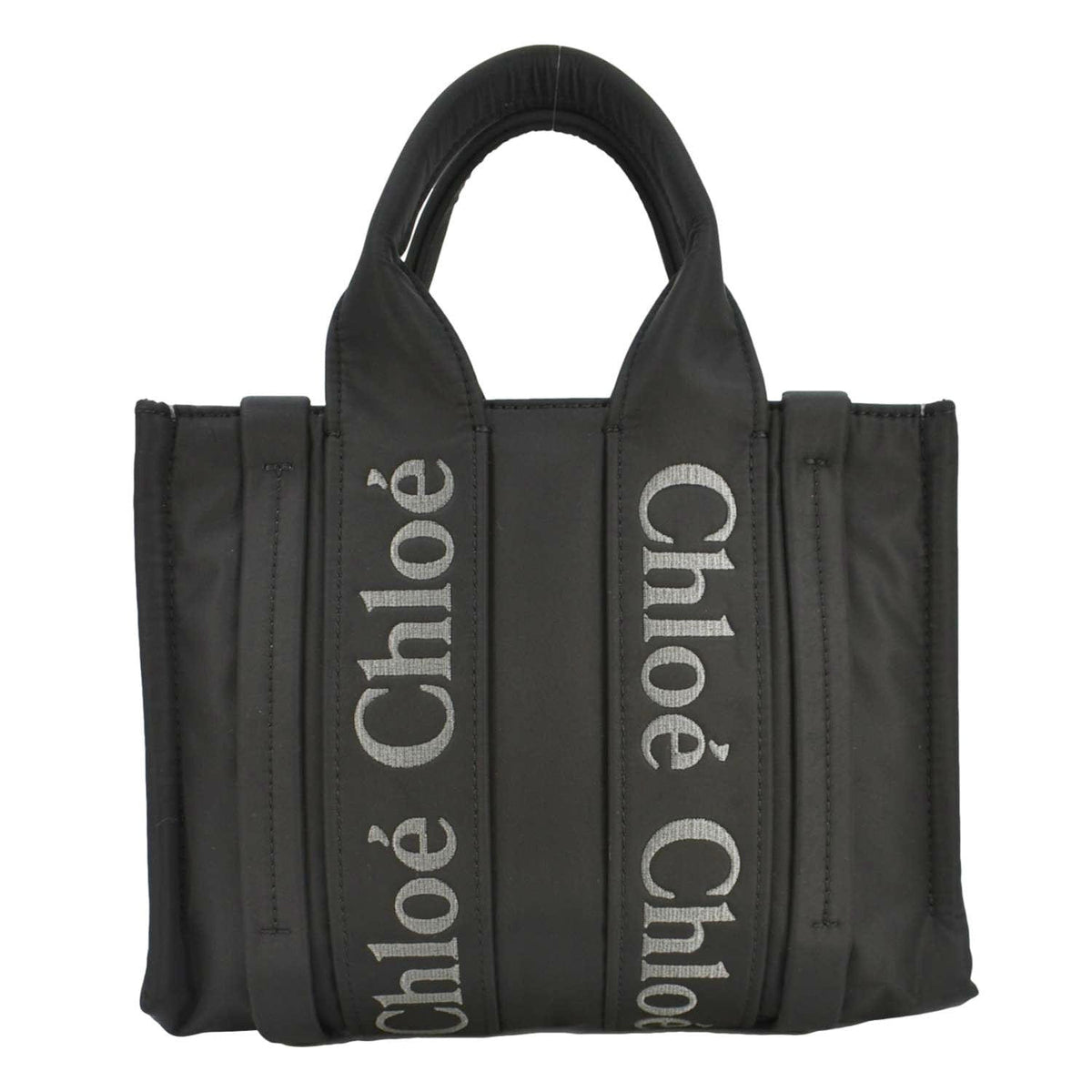 Chloe women's tote bag Black luxury designer nylon