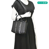 Side view of Chloe tote bag Black premium designer bag