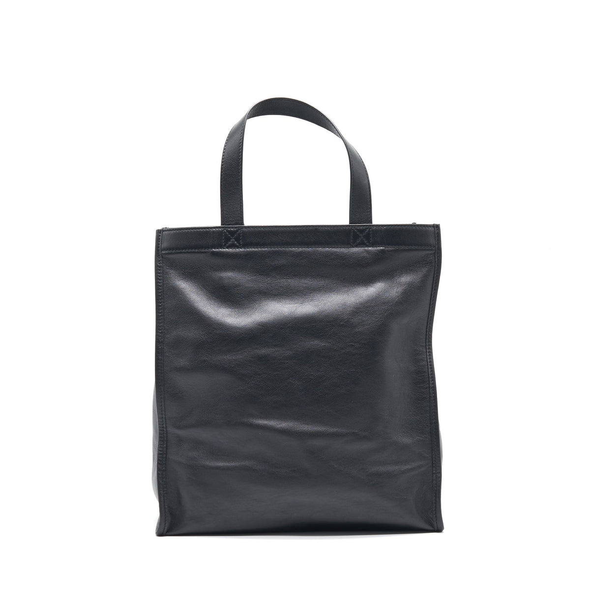 Luxar721 elegant leather Handbag back view