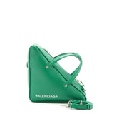 Balenciaga women's handbag Green luxury designer leather