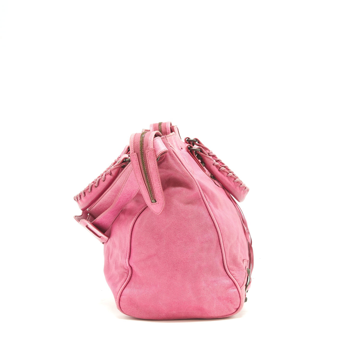 Balenciaga Large Tote Bag Pink — Premium Leather Tote