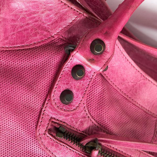 Balenciaga Large Tote Bag Pink — Premium Leather Tote