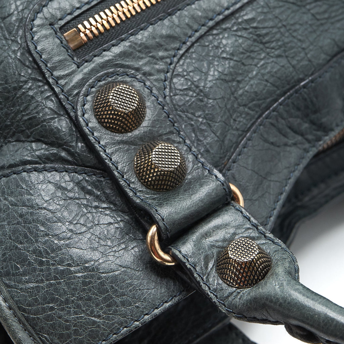 Luxar610 elegant leather Handbag back view