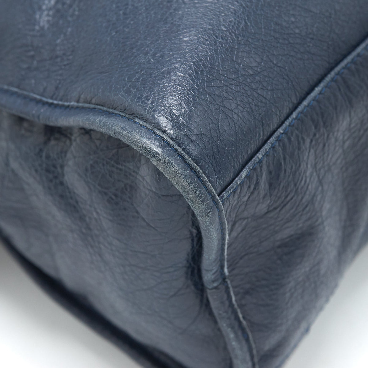 Balenciaga classic city bag Navy GHW — Designer Leather Handbag