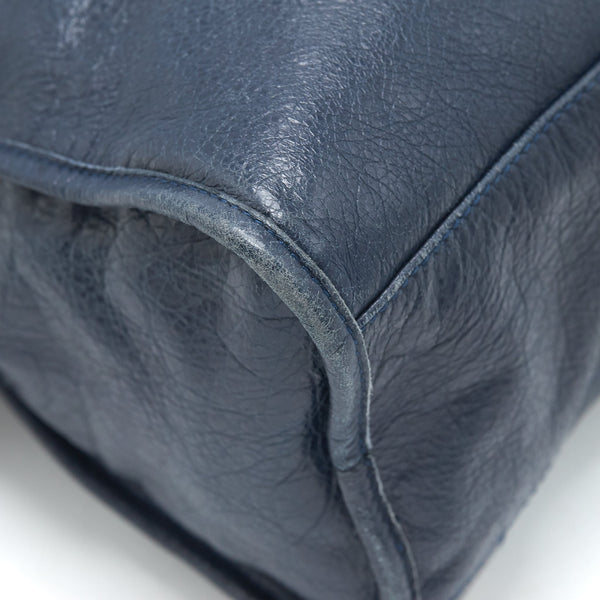 Balenciaga classic city bag Navy GHW — Designer Leather Handbag