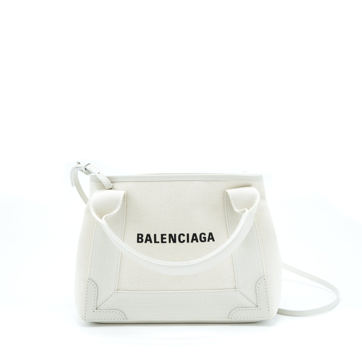 Balenciaga women's handbag White luxury designer leather