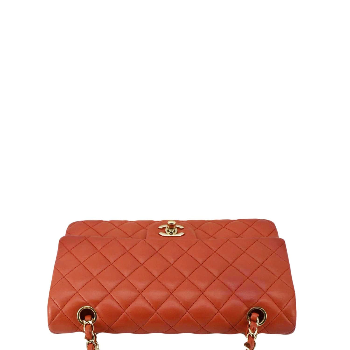Chanel Bags Chanel Classic Double Flap Medium Quilted Leather Shoulder Bag Red Elegant Everyday Designer Handbag