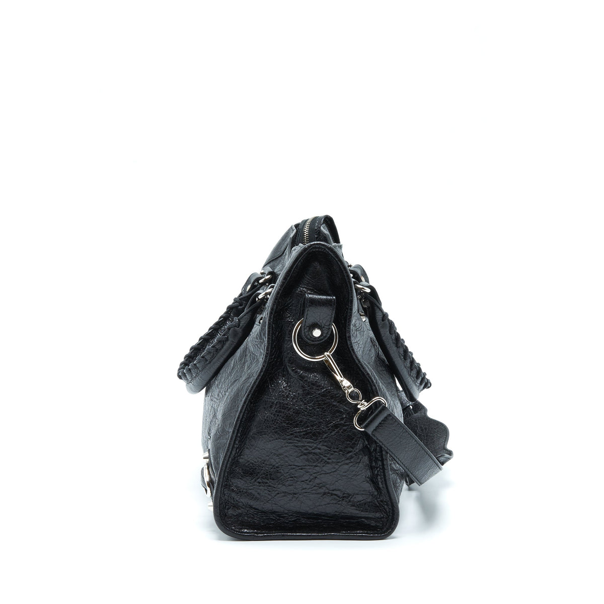 Balenciaga Classic City Bag Black SHW — Designer Leather Handbag