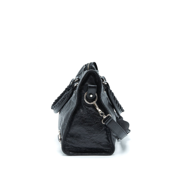 Balenciaga Classic City Bag Black SHW — Designer Leather Handbag