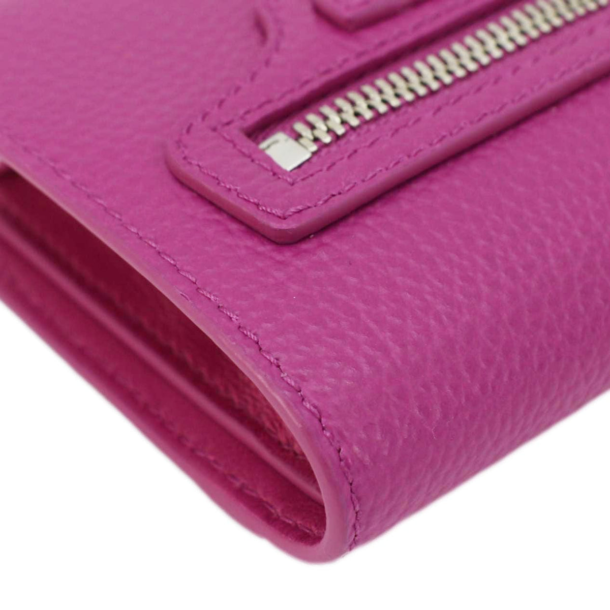 Balenciaga Neo Classic Mini Leather Wallet Pink — Luxury Leather Wallet