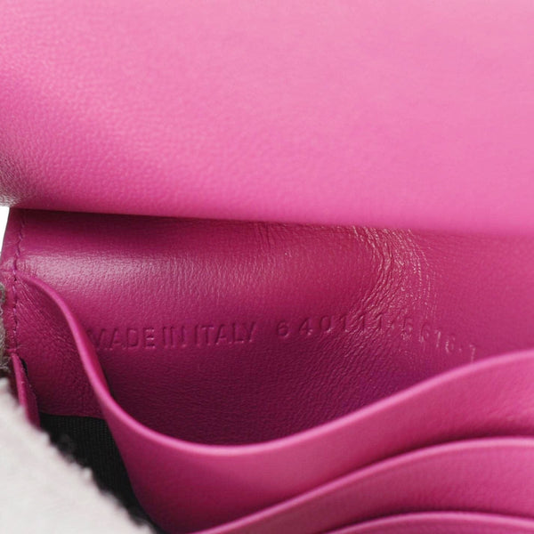 Balenciaga Neo Classic Mini Leather Wallet Pink — Luxury Leather Wallet