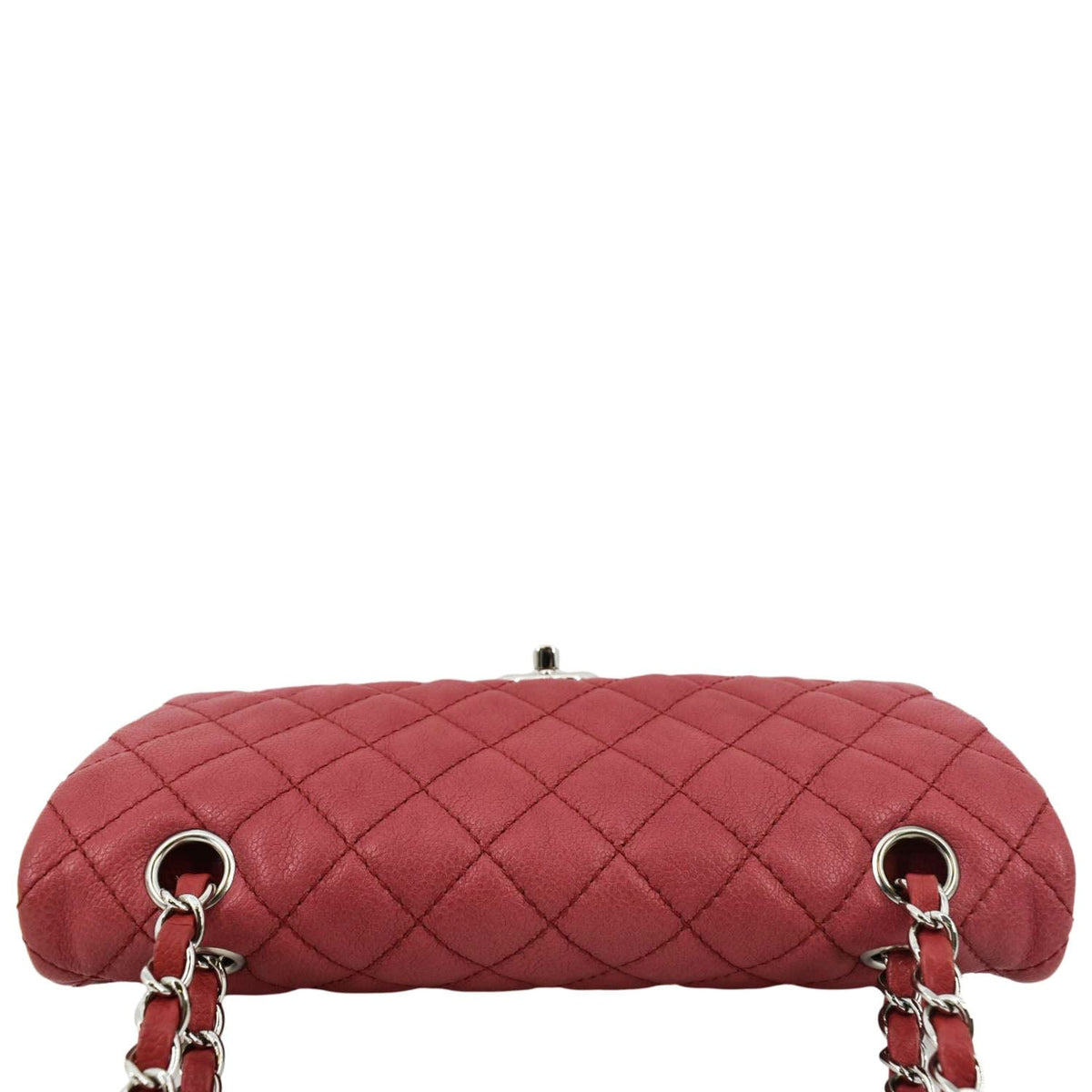 Chanel Bags Chanel Classic Medium Double Flap Quilted Caviar Leather Shoulder Bag Red Luxury Designer Leather Handbag