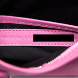 Luxar722 elegant leather Handbag side view