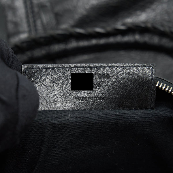 Balenciaga Top Handle Vertical Tote Bag Black SHW — Premium Leather Tote