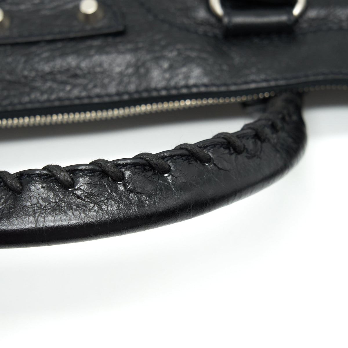 Balenciaga Top Handle Vertical Tote Bag Black SHW — Premium Leather Tote