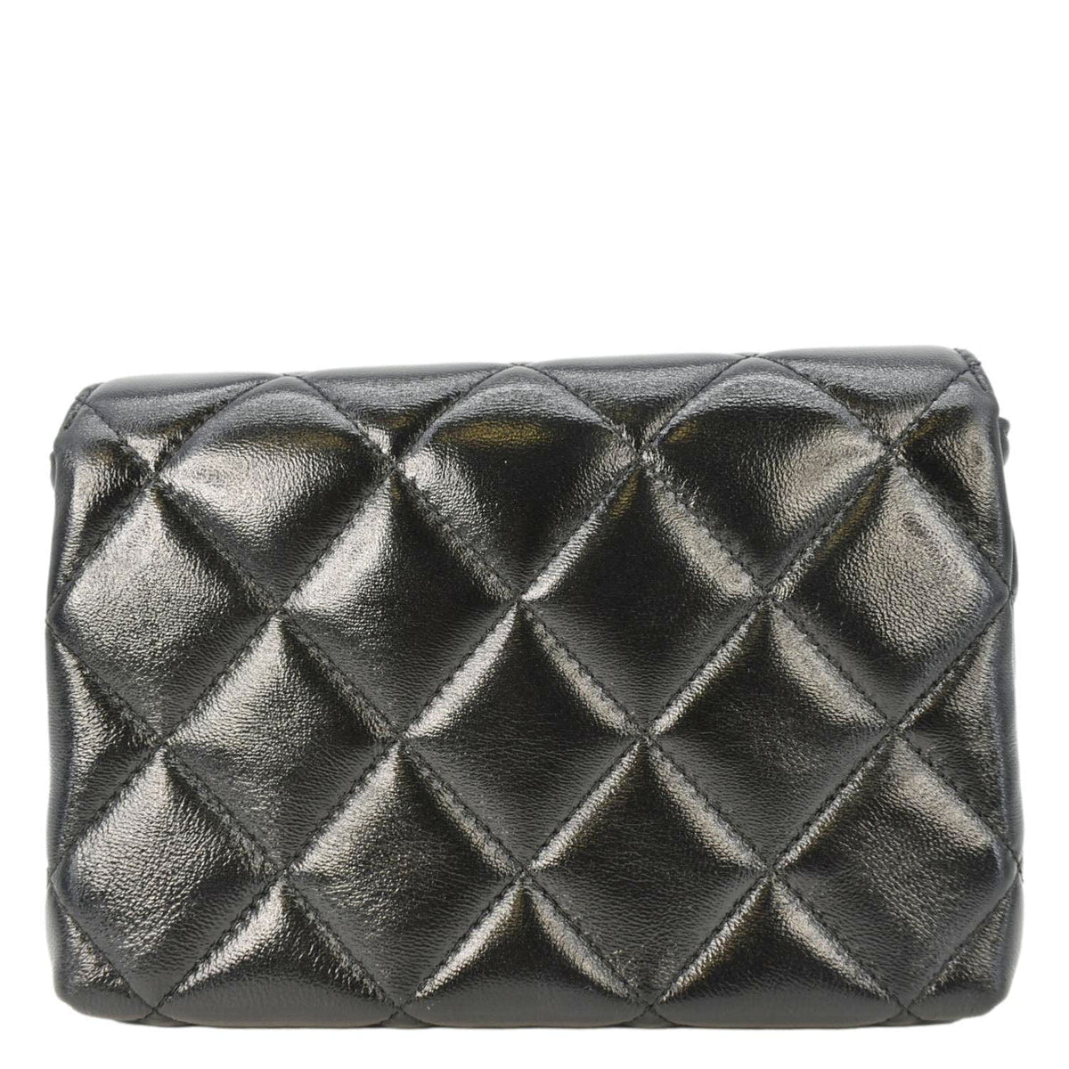 Chanel Bags Chanel Pearl Quilted Leather Chain Crossbody Bag Black Luxury Designer Leather Handbag