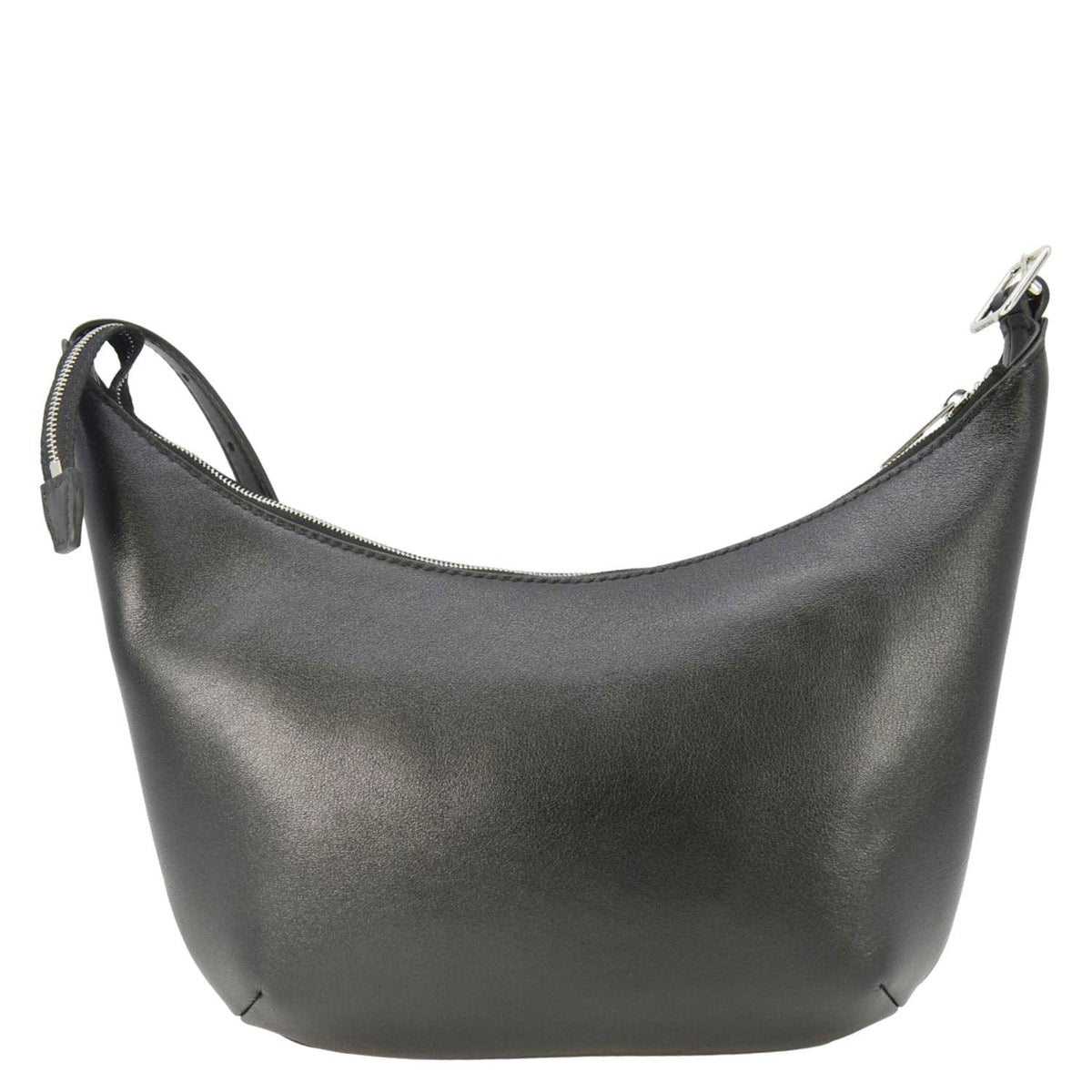 Balenciaga Mary Kate Leather Shoulder Bag Black — Designer Shoulder Bag
