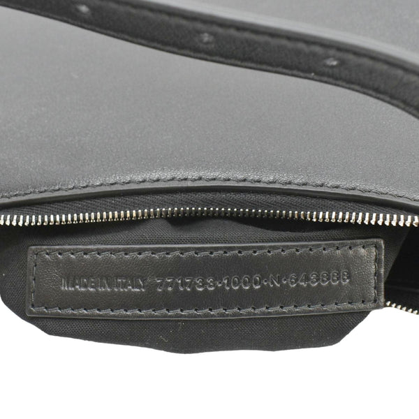 Balenciaga Mary Kate Leather Shoulder Bag Black — Designer Shoulder Bag