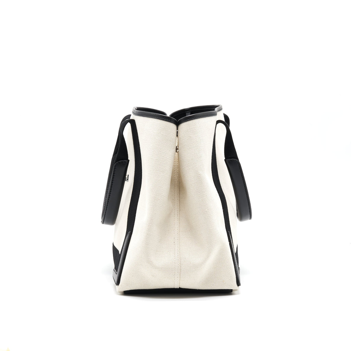 Balenciaga designer handbag canvas closeup detail