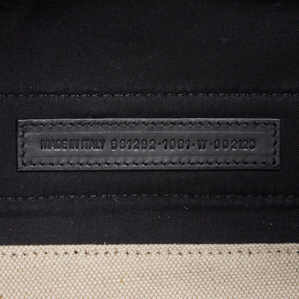 Side view of Balenciaga handbag premium designer bag
