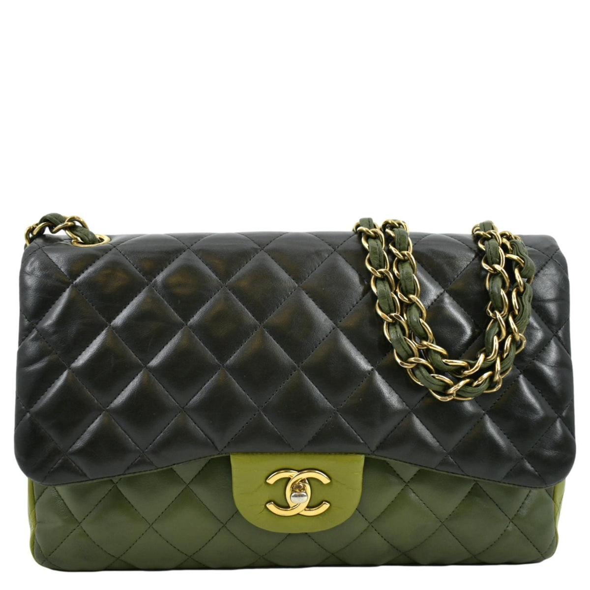 Chanel Bags Chanel Classic Jumbo Double Flap Quilted Leather Shoulder Bag Black Luxury Designer Leather Handbag
