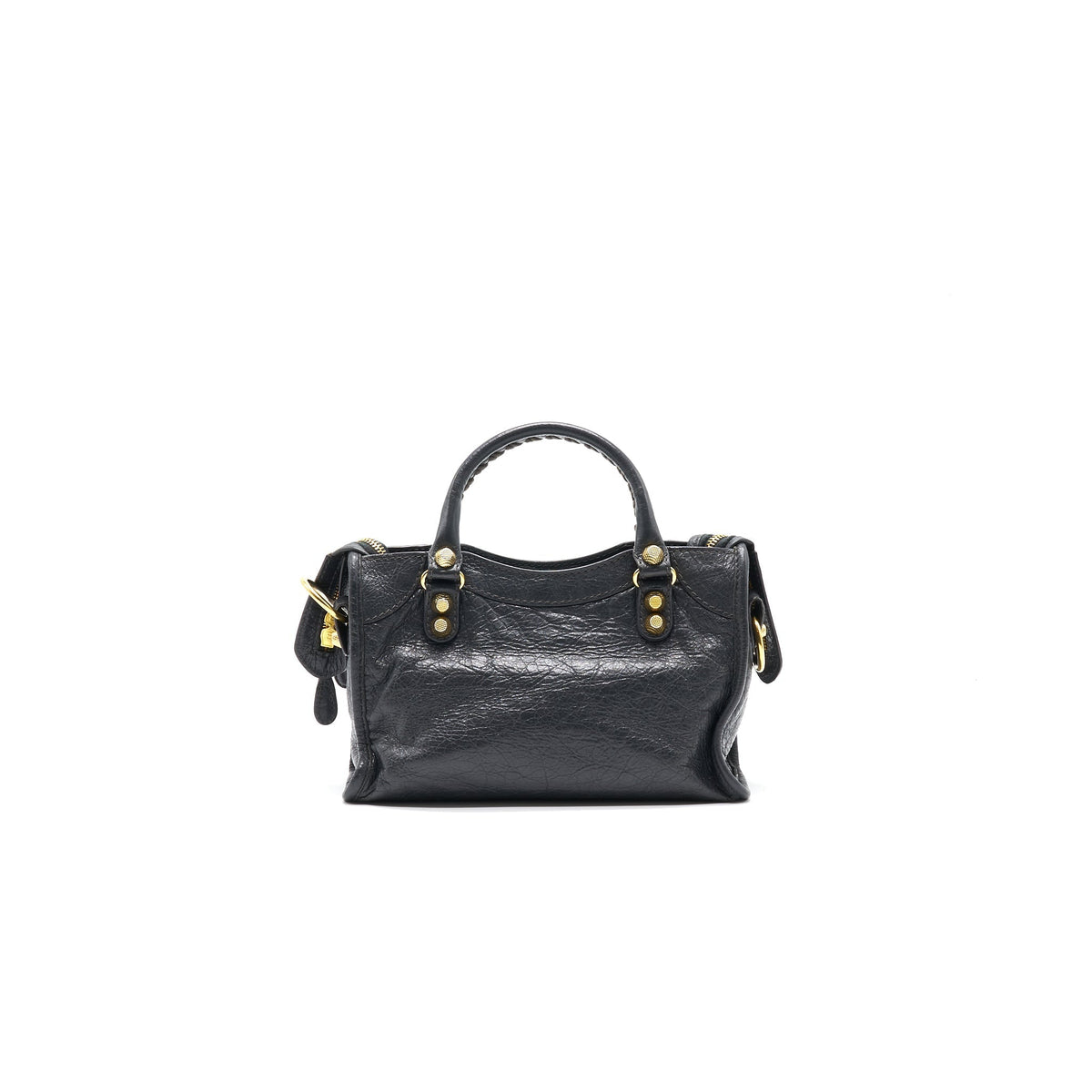 Luxar725 elegant leather Handbag flat lay view