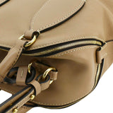 Side view of Chloe crossbody bag Brown premium designer bag