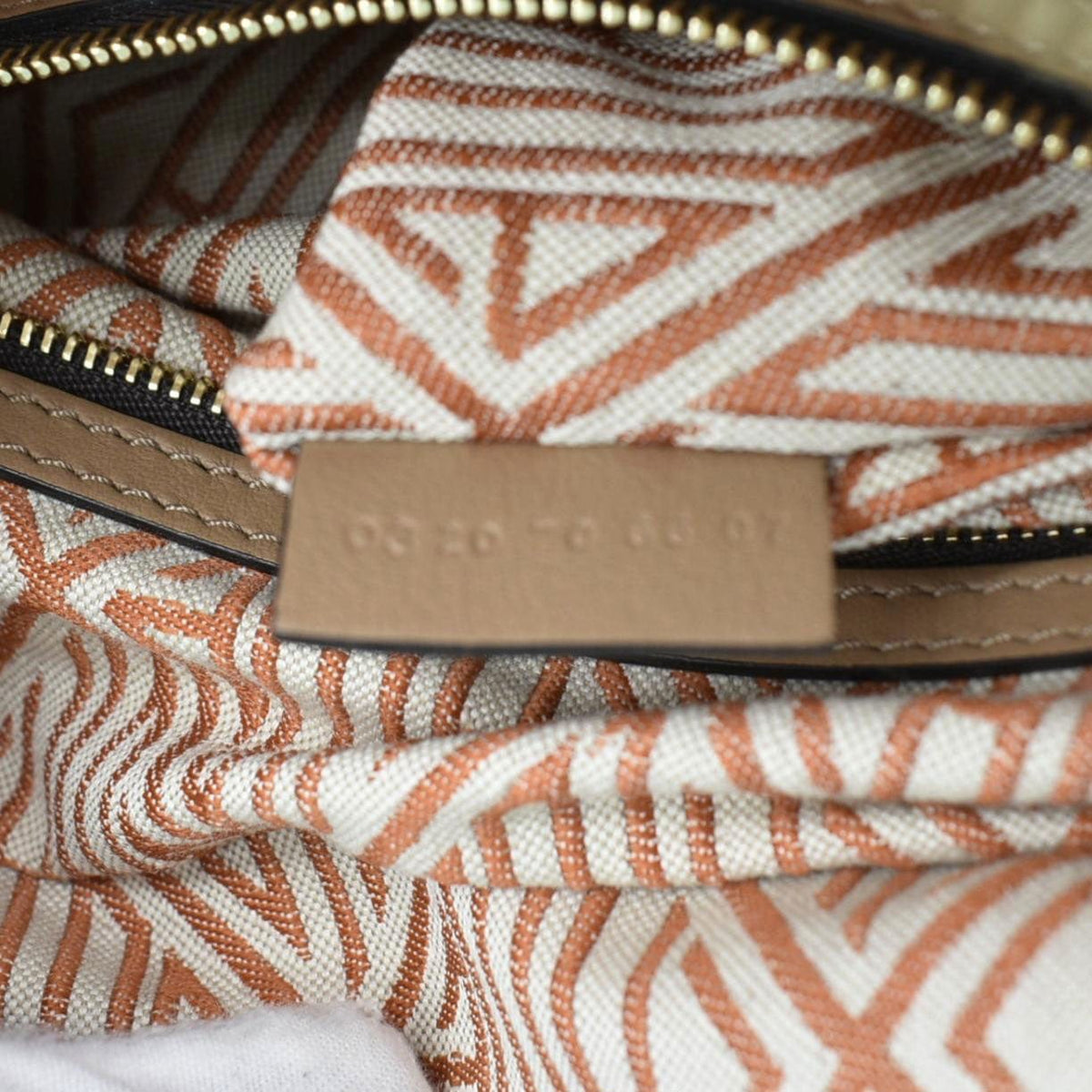 Orymoria elegant leather Crossbody Bag flat lay view