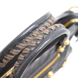 Luxar725 elegant leather Handbag side view