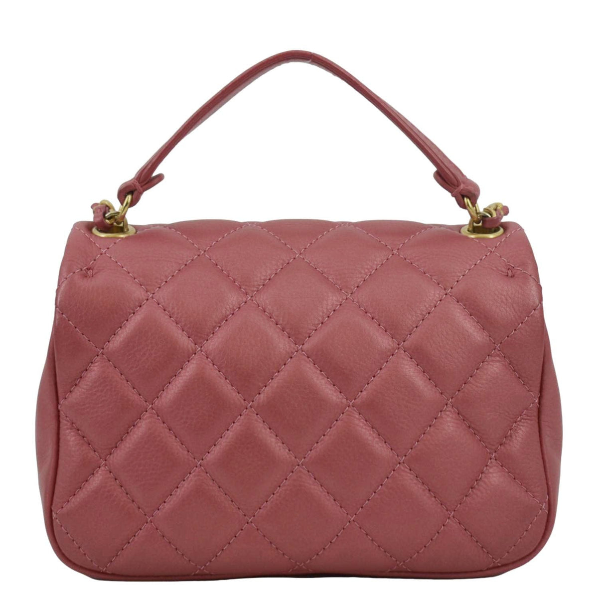 Chanel Bags Chanel Front Pocket Quilted Leather Crossbody Bag Pink Premium Designer Shoulder Bag