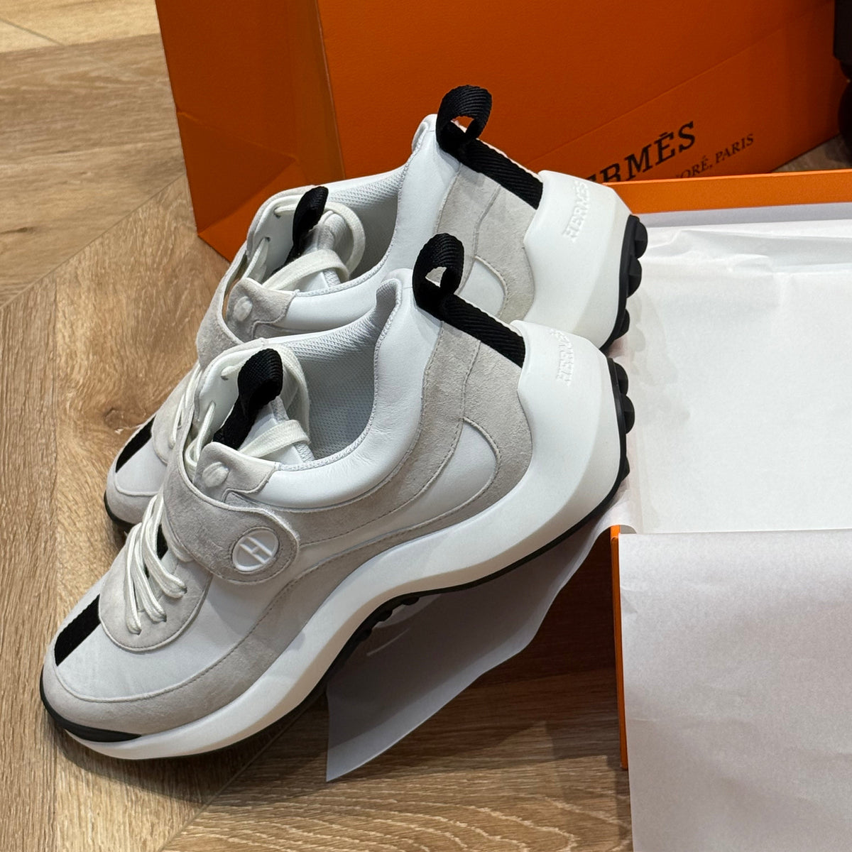 Shoes? Herm Loop Sneaker Premium Designer Casual Shoes