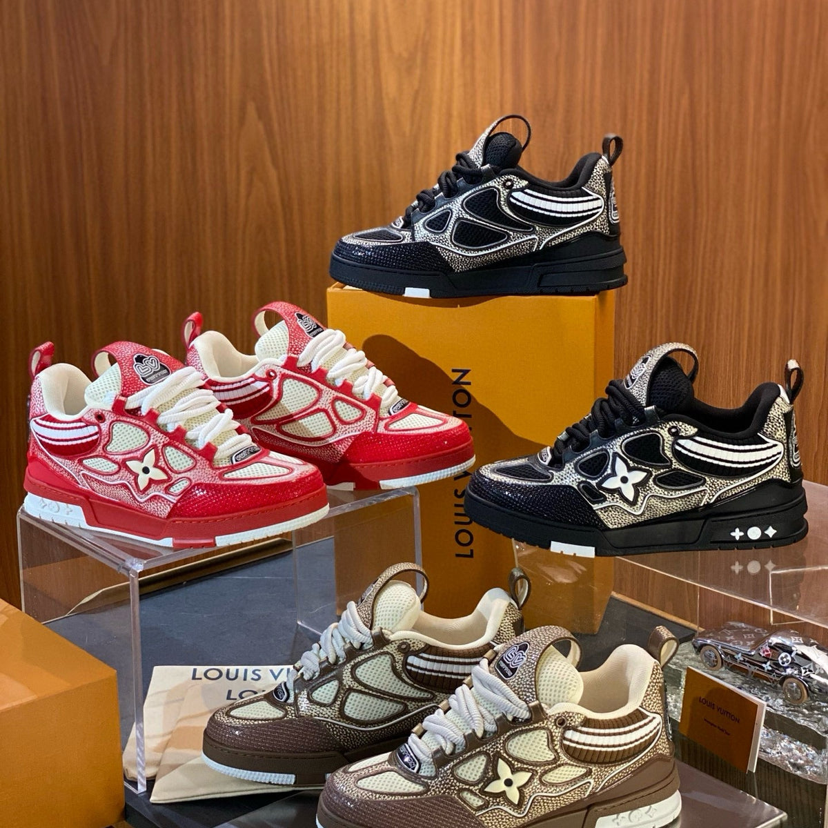 Louis Vuitton Shoes? Louis Vuitton Lou Trainers Comfortable Everyday Designer Shoes