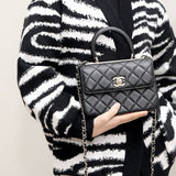 Front view of Chanel 24C Mini Trendy Bag premium piece
