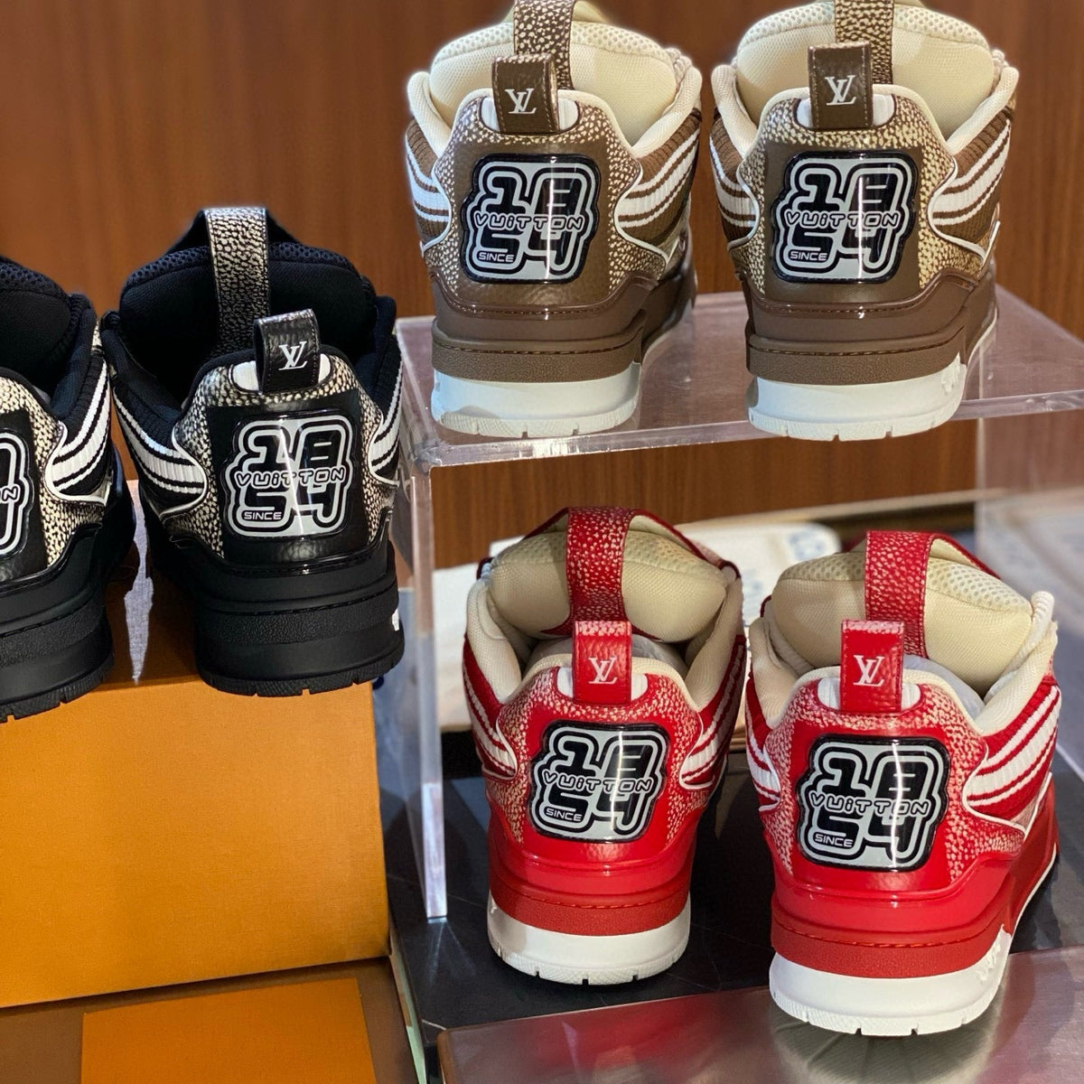 Louis Vuitton Shoes? Louis Vuitton Lou Trainers Comfortable Everyday Designer Shoes