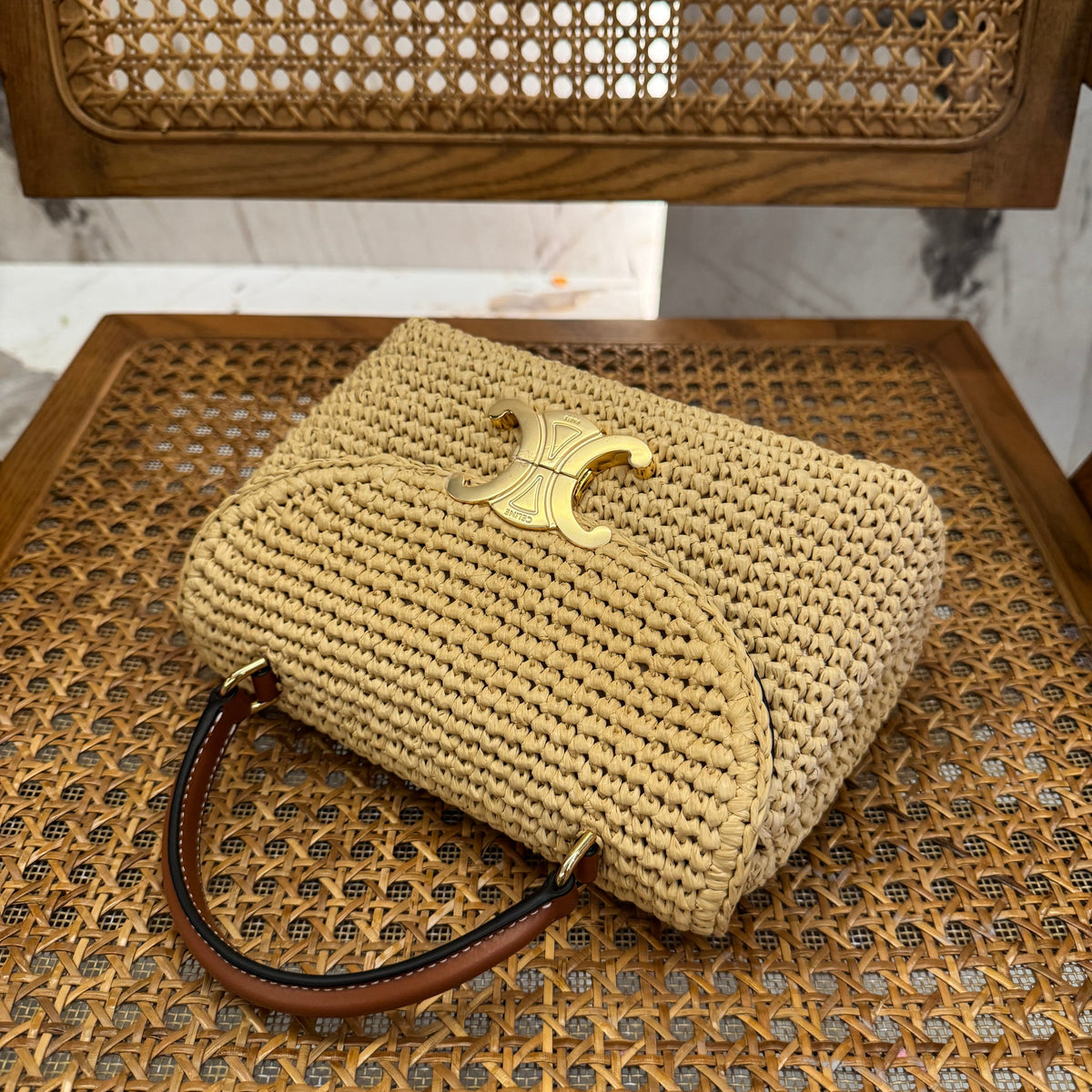 Celine Teen Nino Bag detail shot – designer craftsmanship and quality