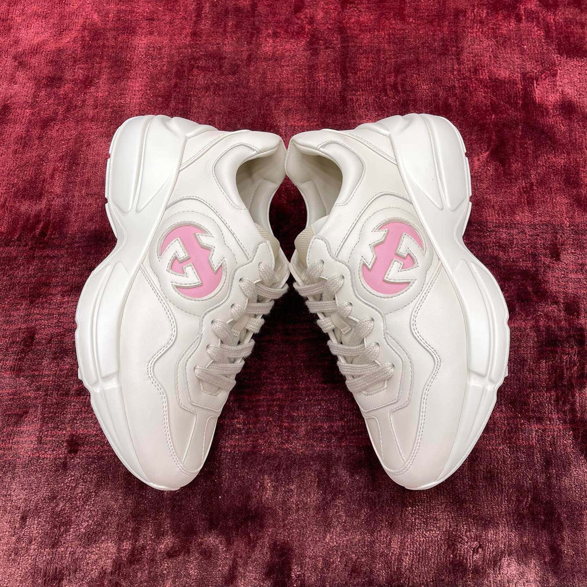 Front view of Gucci Rhyton Sneakers premium sneakers