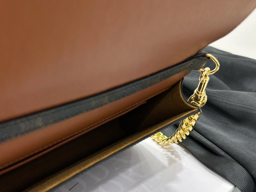 Celine Multipochette In Triomphe Canvas Bag detail shot – designer craftsmanship and quality