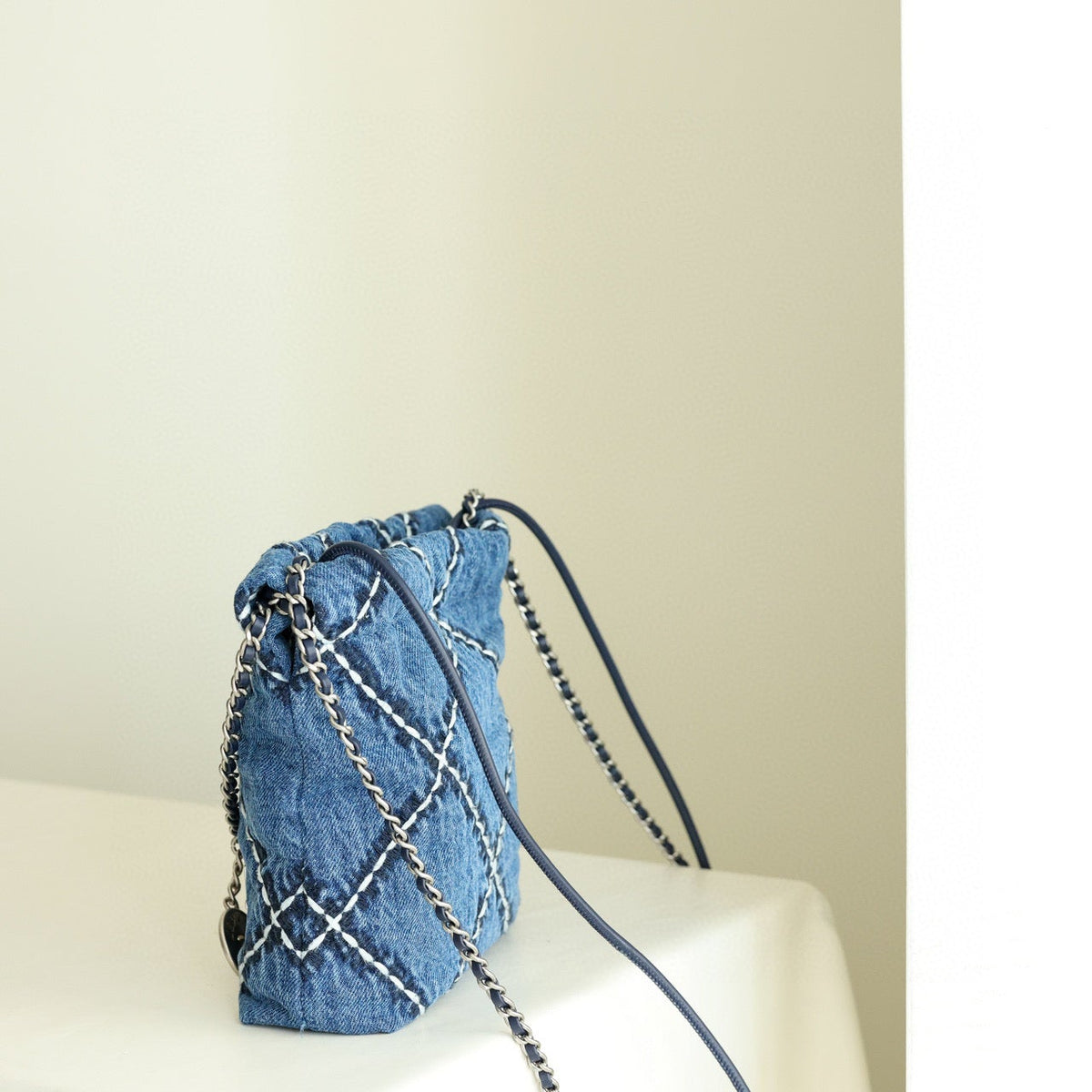 Front view of Chanel 22 Mini Handbag premium bag