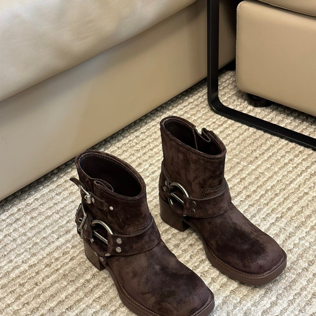 Shoes? Miu M Boots Premium Designer Casual Shoes