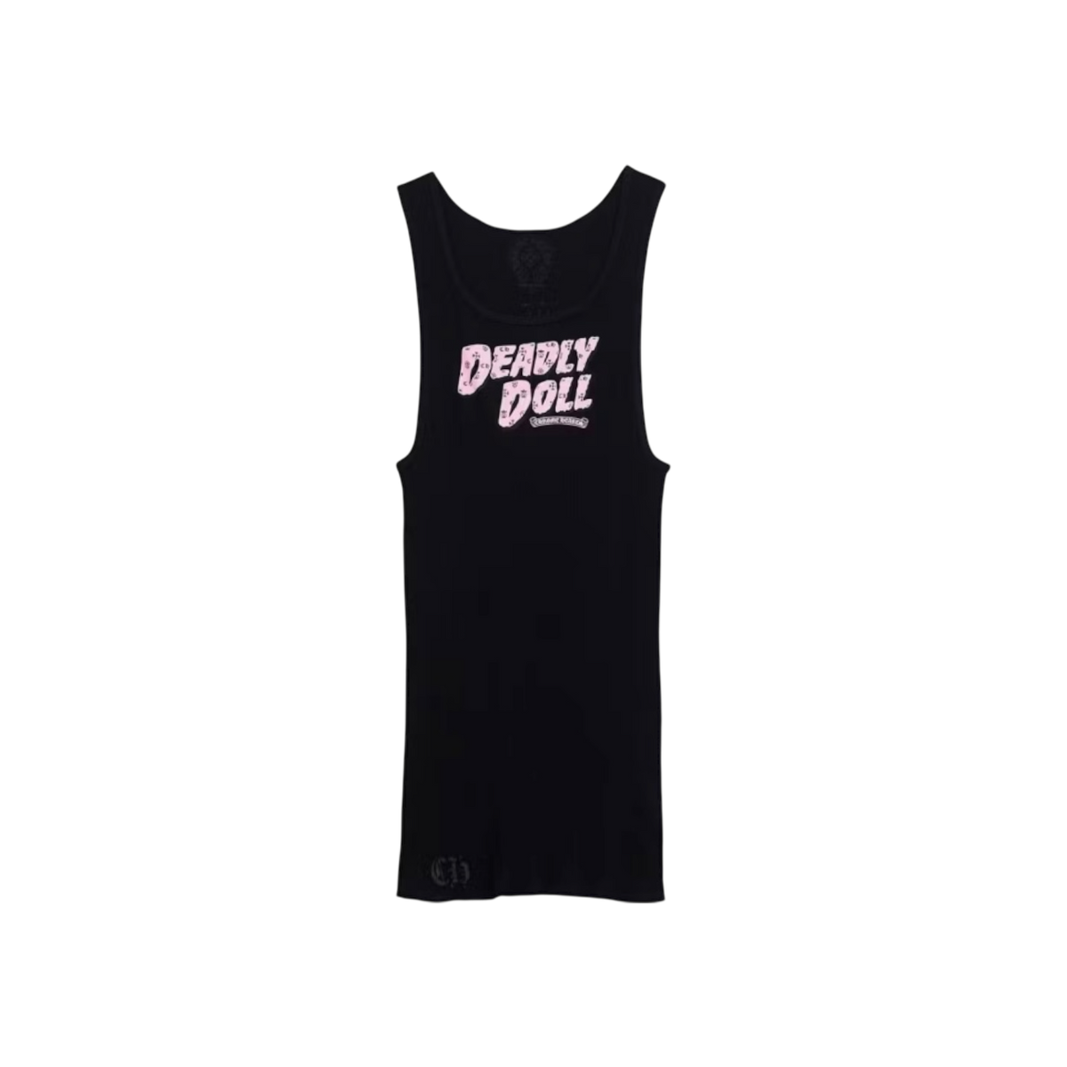 Chrome Hearts x Deadly Doll Tank Top Black/Pink
