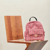 Front view of Chanel Tweed Backpack premium bag