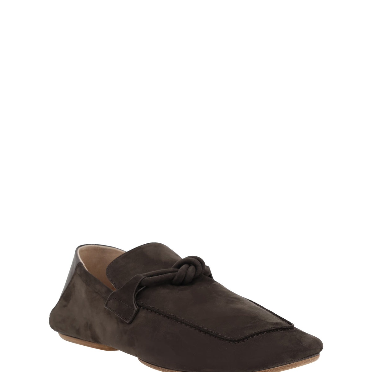 Bottega Veneta premium slides detail and craftsmanship close-up