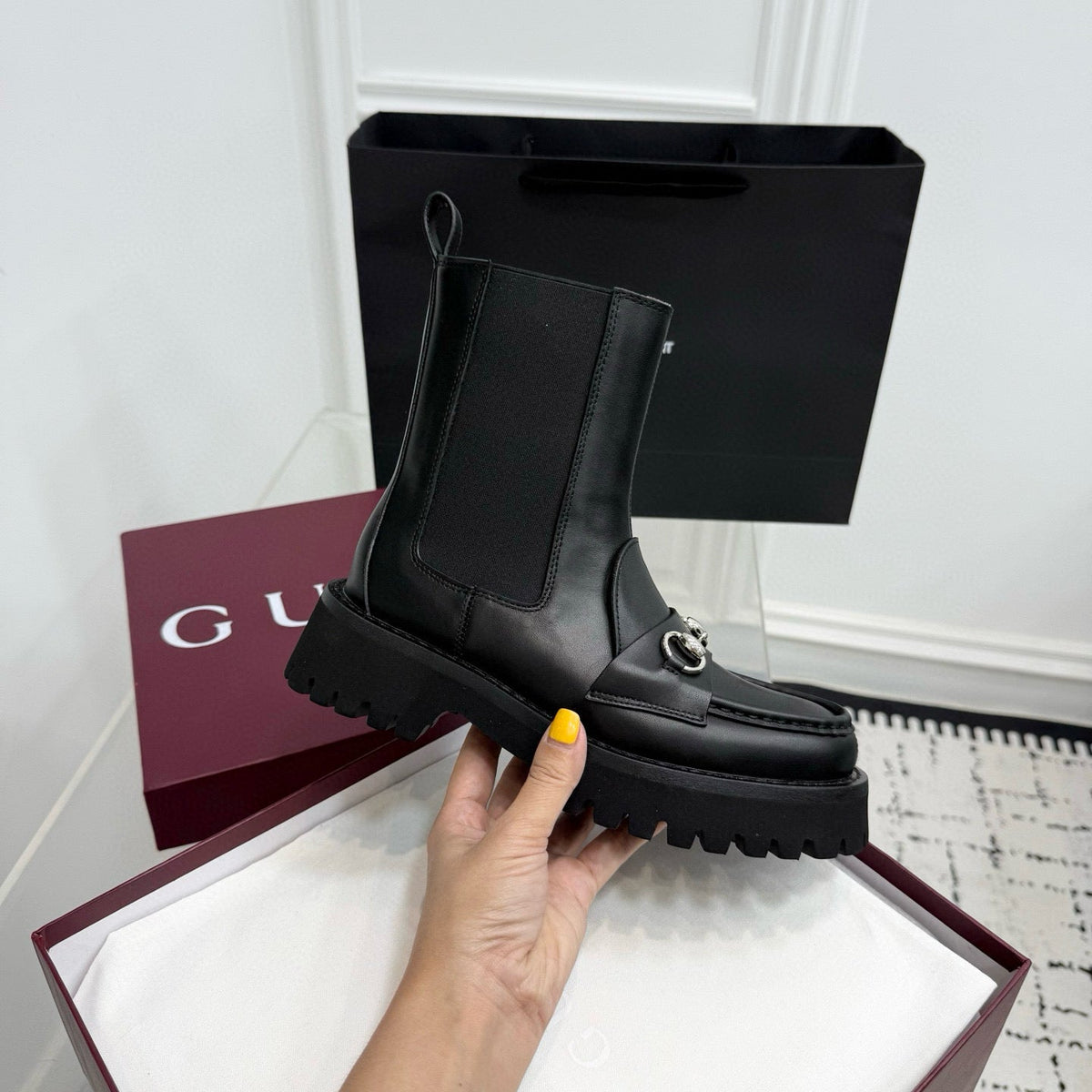 Gucci Shoes? Gucci Boots Premium Designer Casual Shoes