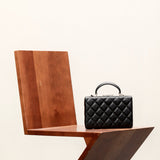 Chanel Small Box Chain Bag detail shot – authentic designer craftsmanship