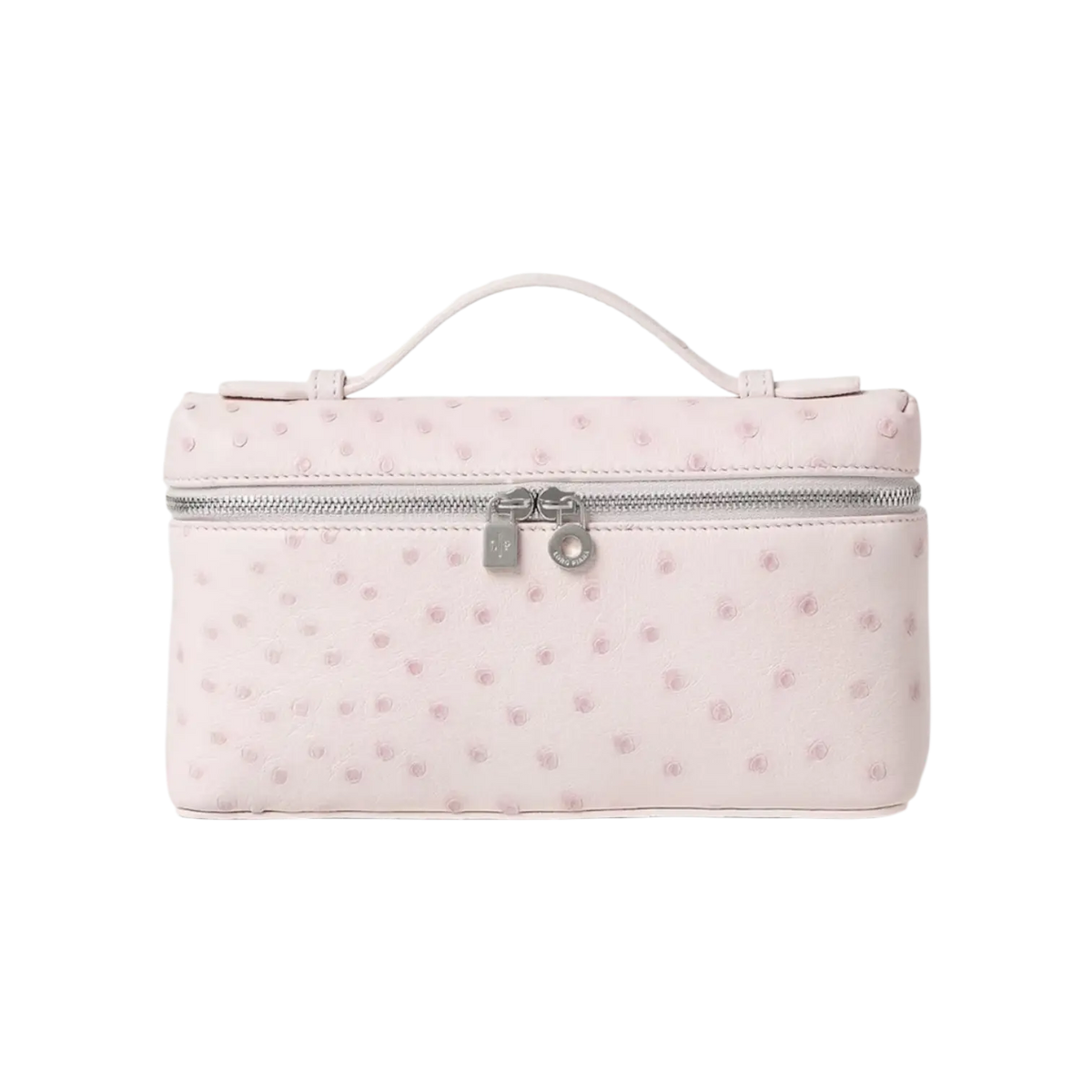 Loro Piana L19 Bag Ostrich Whisper Pink / Antique Silver