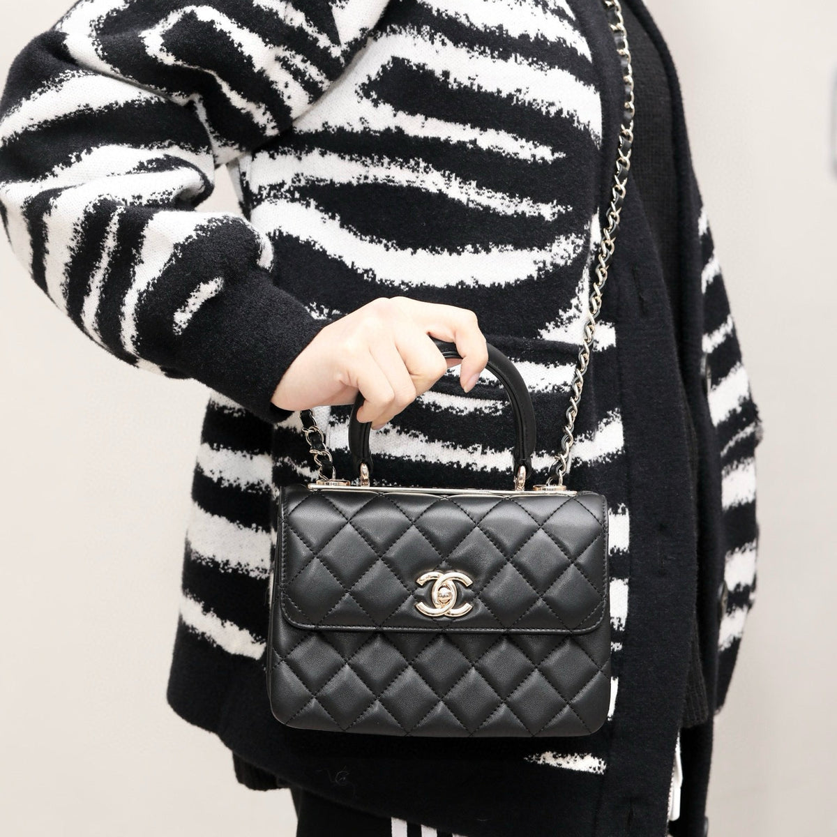 Chanel 24C Mini Trendy Bag – luxury designer piece at Bellvora