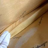Crisbris elegant leather Luxury Bag interior detail
